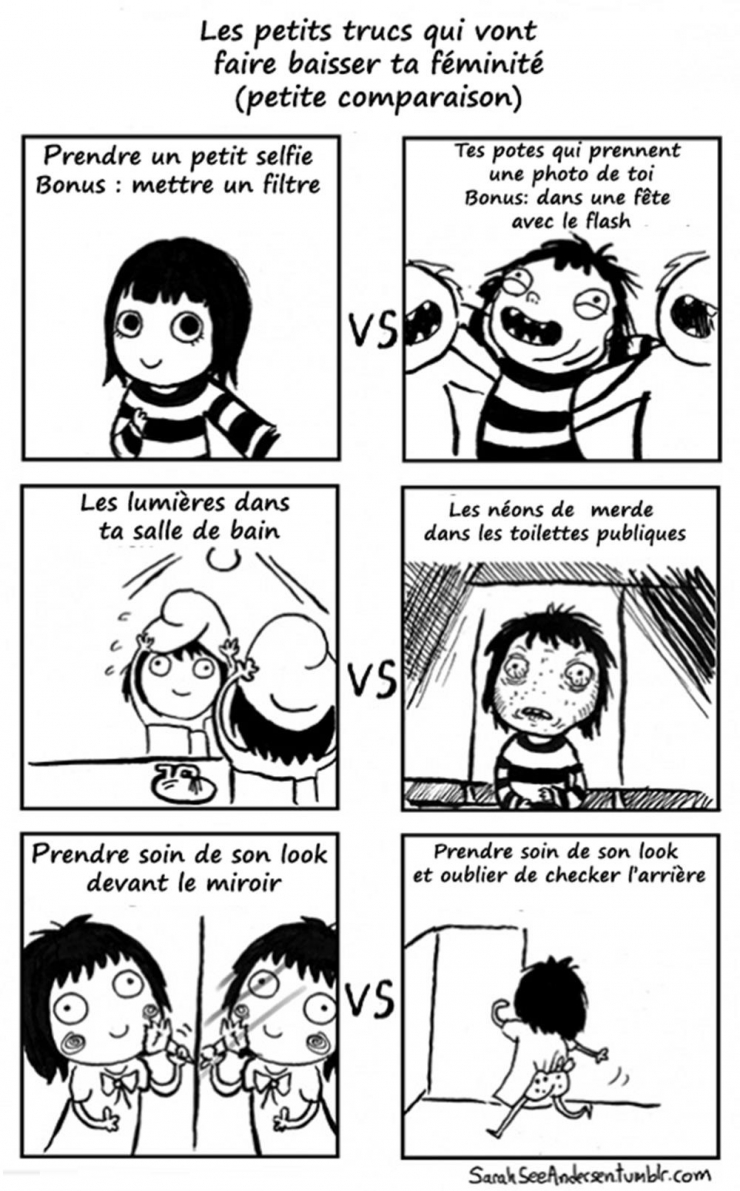 Illustration de l'article :  Pas facile d’être une fille ! Ces 14 illustrations viennent parfaitement le confirmer...
