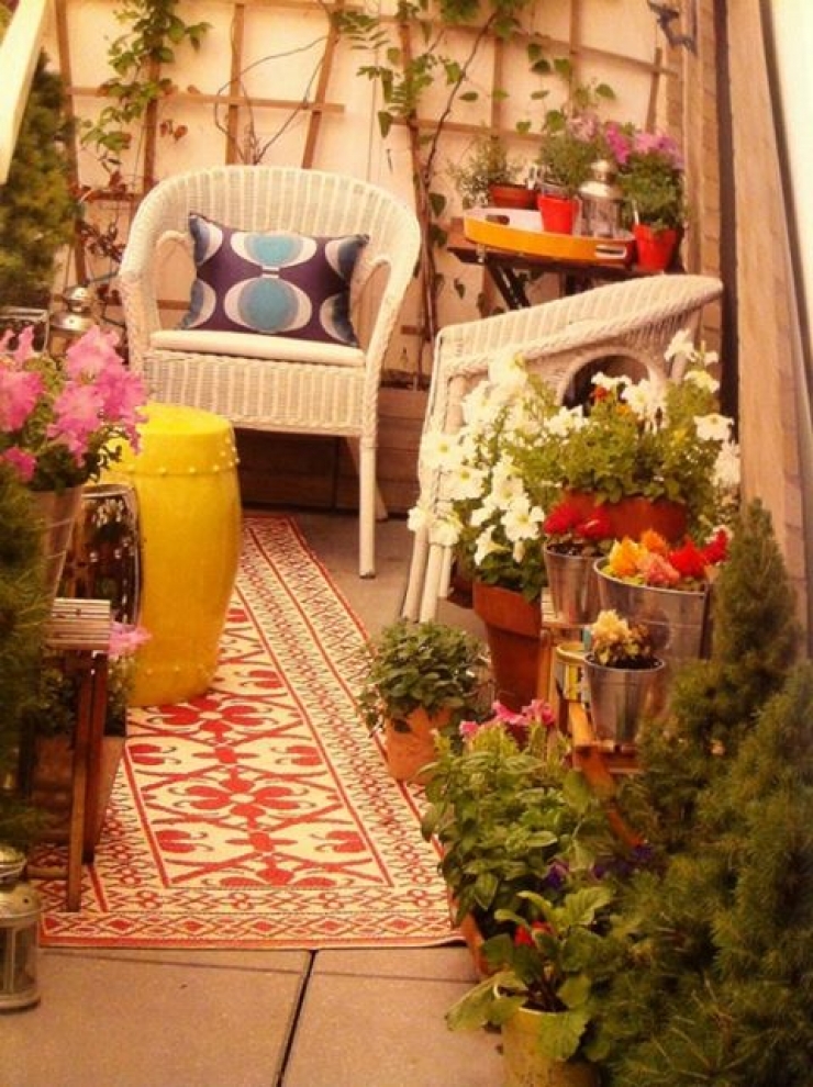 Illustration de l'article : 38 idées pour revaloriser votre balcon ou loggia afin d'en faire un espace agréable…