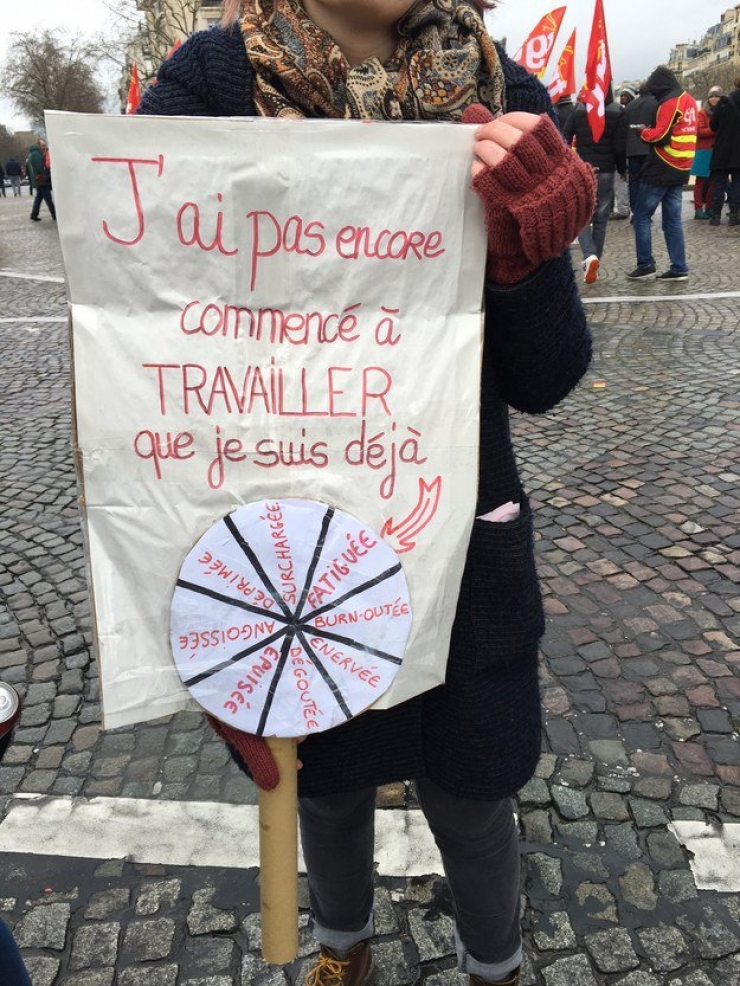 Illustration de l'article : Les meilleurs slogans brandis par les manifestants contre la loi El Khomri. À tomber de rire !