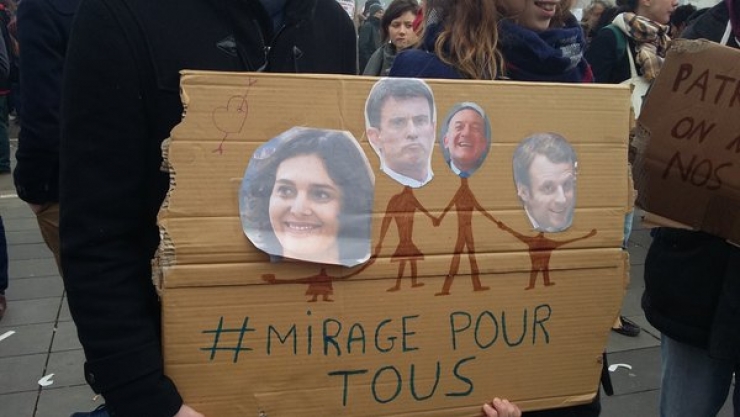 Illustration de l'article : Les meilleurs slogans brandis par les manifestants contre la loi El Khomri. À tomber de rire !