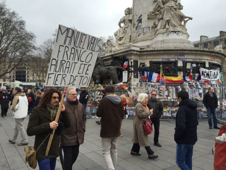 Illustration de l'article : Les meilleurs slogans brandis par les manifestants contre la loi El Khomri. À tomber de rire !