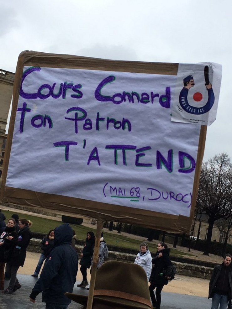 Illustration de l'article : Les meilleurs slogans brandis par les manifestants contre la loi El Khomri. À tomber de rire !