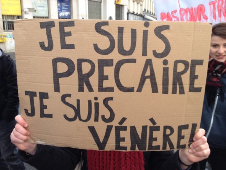 Illustration de l'article : Les meilleurs slogans brandis par les manifestants contre la loi El Khomri. À tomber de rire !