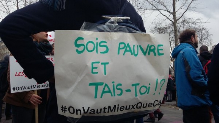 Illustration de l'article : Les meilleurs slogans brandis par les manifestants contre la loi El Khomri. À tomber de rire !