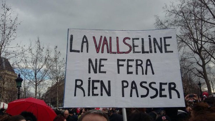 Illustration de l'article : Les meilleurs slogans brandis par les manifestants contre la loi El Khomri. À tomber de rire !