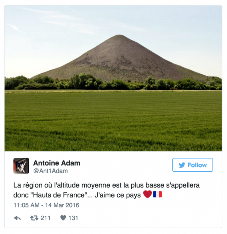 Illustration de l'article : « HautsDeFrance »: Quand Twitter se moque de la réforme territoriale de la région Nord-Pas-de-Calais-Picardie !