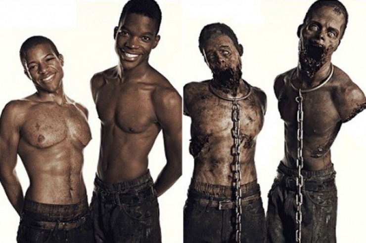 Illustration de l'article : 14 photos qui montrent à quel point les maquilleurs de The Walking Dead ont du talent