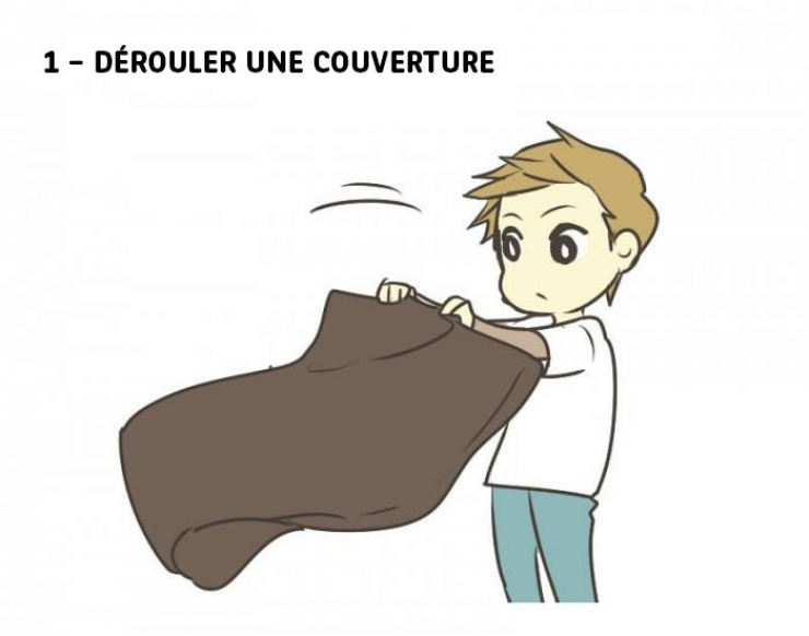 Illustration de l'article : En 10 étapes, cette illustratrice nous montre le meilleur moyen de prendre soin de quelqu’un de triste !