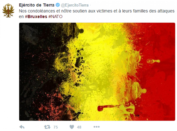 Illustration de l'article : Attentats de Bruxelles: Les hommages pleuvent déjà, en voici 20 qui prouvent aux terroristes qu'on ne se soumettra JAMAIS !