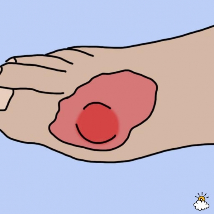 Illustration de l'article : Cette femme met ses pieds dans du Listerine, regardez bien le résultat après 30 minutes !