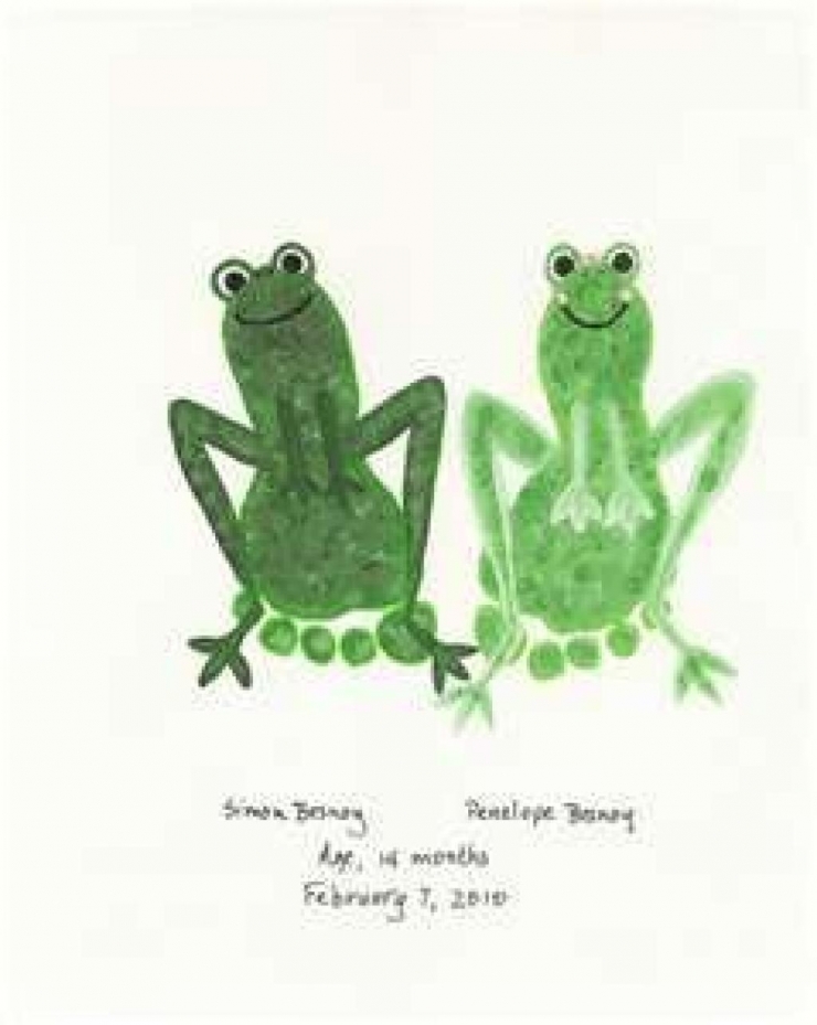 Illustration de l'article : Peindre avec ses empreintes de pieds et de mains, une activité que vos enfants adoreront ! (19 projets)