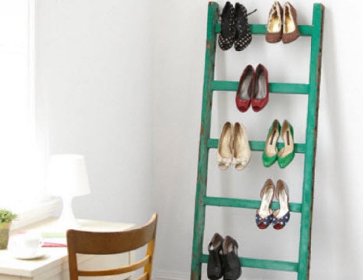Illustration de l'article : 14 id&eacute;es de bricolages pour ranger vos chaussures