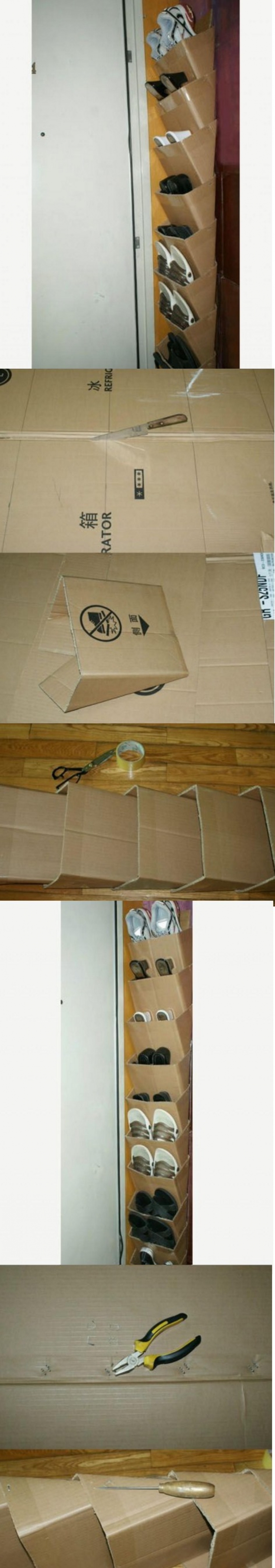 Illustration de l'article : 14 id&eacute;es de bricolages pour ranger vos chaussures