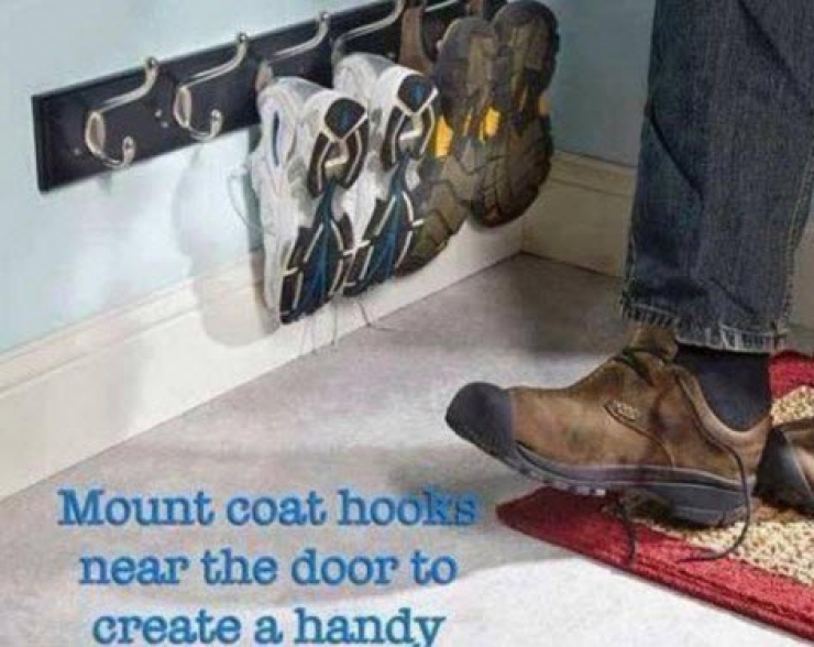 Illustration de l'article : 14 id&eacute;es de bricolages pour ranger vos chaussures