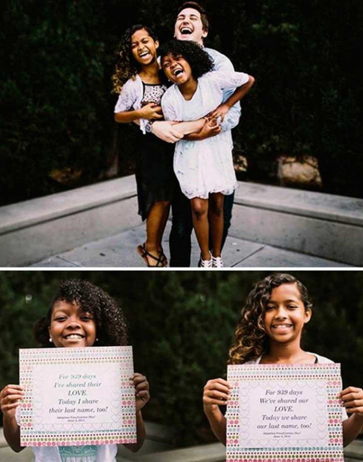 Illustration de l'article : Ces 15 enfants viennent enfin d&rsquo;&ecirc;tre adopt&eacute;s ! Des photos qui mettent du baume au coeur !