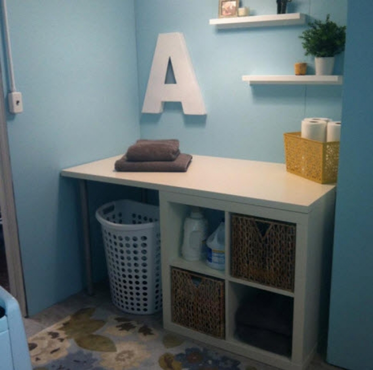 Illustration de l'article : Elle se procure un cube de rangement chez Ikea et l&rsquo;utilise de mani&egrave;re originale ! Je n&rsquo;y aurais pas pens&eacute;...