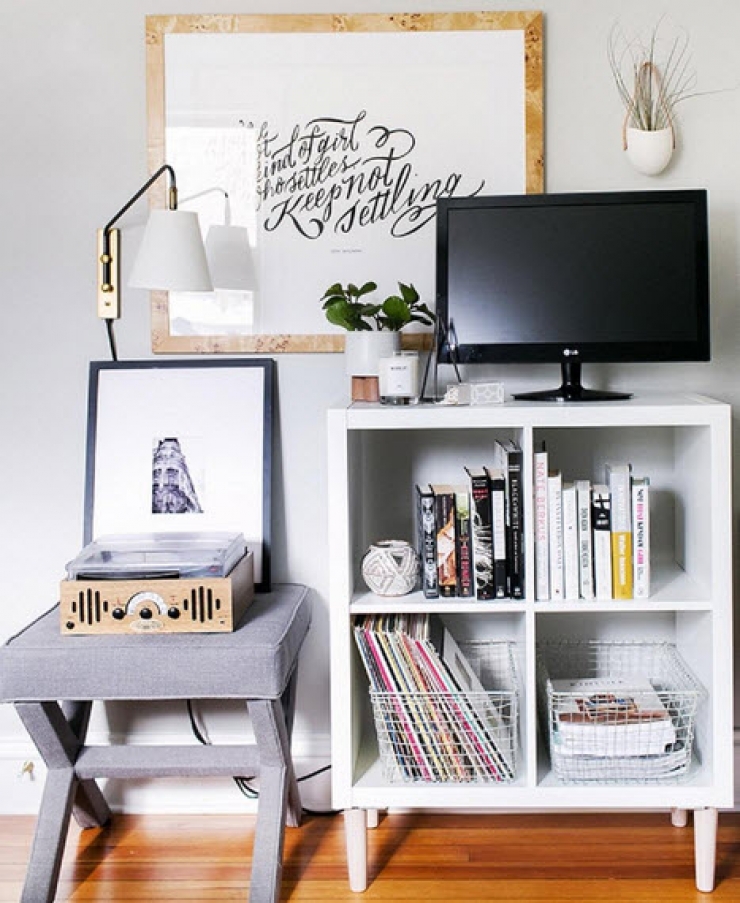 Illustration de l'article : Elle se procure un cube de rangement chez Ikea et l&rsquo;utilise de mani&egrave;re originale ! Je n&rsquo;y aurais pas pens&eacute;...