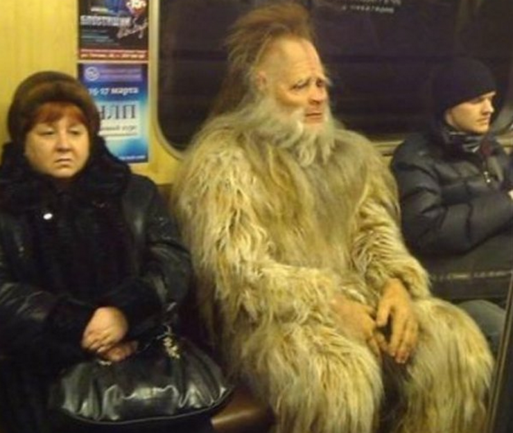 Illustration de l'article : Ces rencontres totalement improbables qu’on peut faire dans le métro… 18 photos !