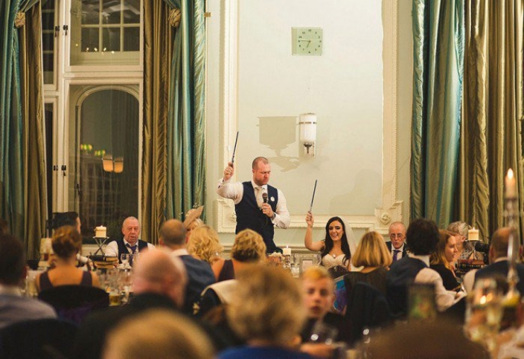 Illustration de l'article : Grand fan de Harry Potter, ce couple voulait absolument d’un mariage à thème magique !