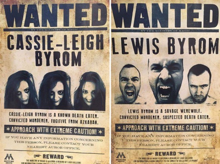 Illustration de l'article : Grand fan de Harry Potter, ce couple voulait absolument d’un mariage à thème magique !