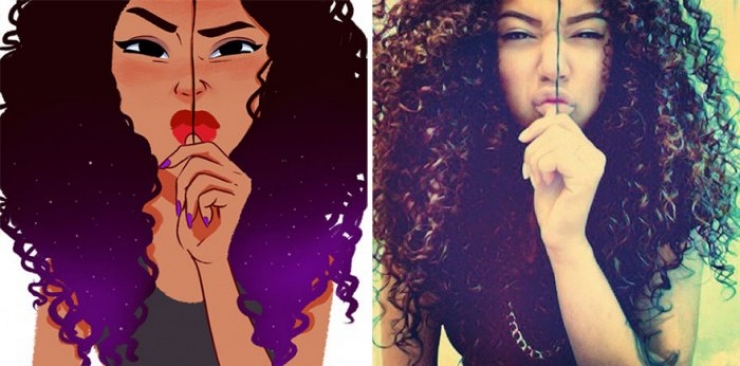 Illustration de l'article : 14 personnes prises au hasard sur Facebook, puis transformées en de superbes dessins...