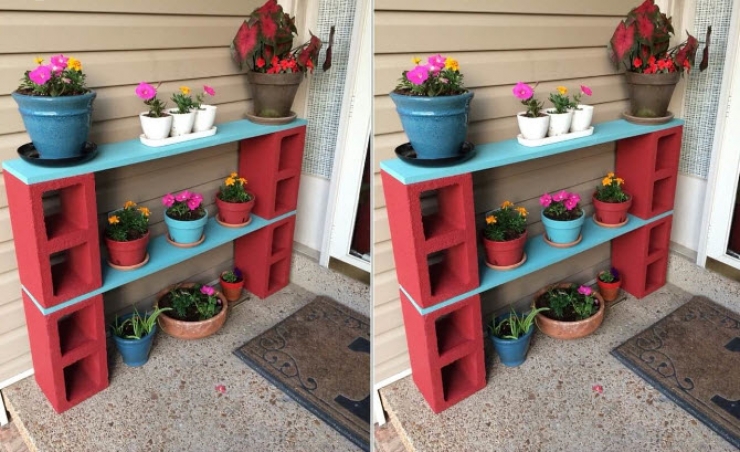 Illustration de l'article : Comment organiser votre jardin avec de simples blocs de béton ? Voici 30 idées très sympa...