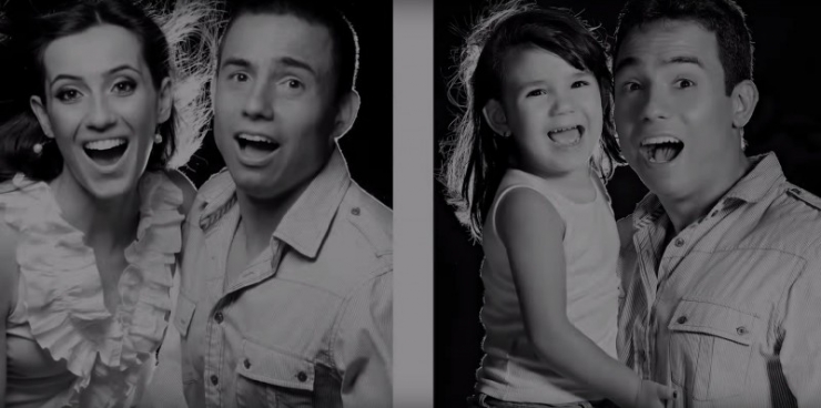 Illustration de l'article : 4 ans après le décès de sa femme, le mari et sa fille lui rendent un hommage qui a ému la terre entière !