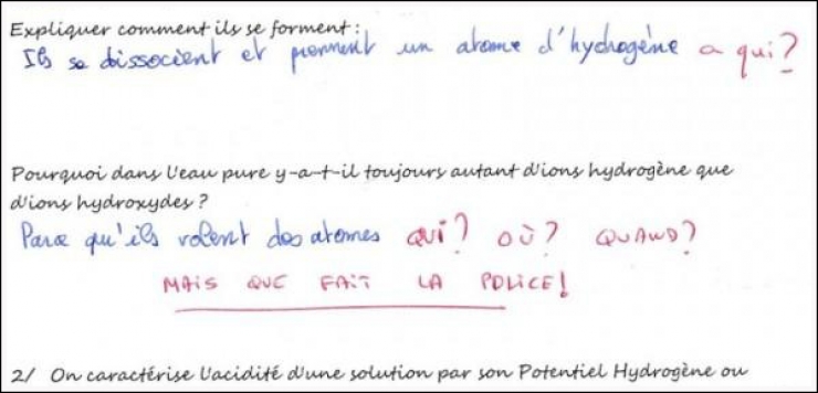Illustration de l'article : Quand les profs se vengent &agrave; leurs mani&egrave;res sur les copies d&rsquo;examens d&rsquo;&eacute;l&egrave;ves...