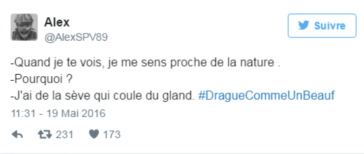 Illustration de l'article : #DragueCommeUnBeauf: 14 des pires phrases de drague trouv&eacute;es sur Twitter&hellip;