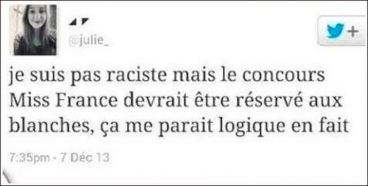 Illustration de l'article : 9 tweets qui montrent parfaitement le niveau intellectuel d'un raciste... Quelle honte en 2016 !