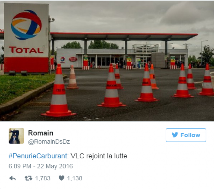Illustration de l'article : Quand les twittos s&rsquo;attaquent &agrave; la p&eacute;nurie de carburant&hellip; 22 Tweets !