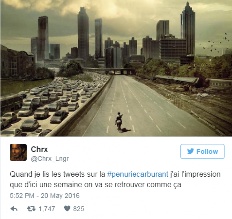 Illustration de l'article : Quand les twittos s&rsquo;attaquent &agrave; la p&eacute;nurie de carburant&hellip; 22 Tweets !