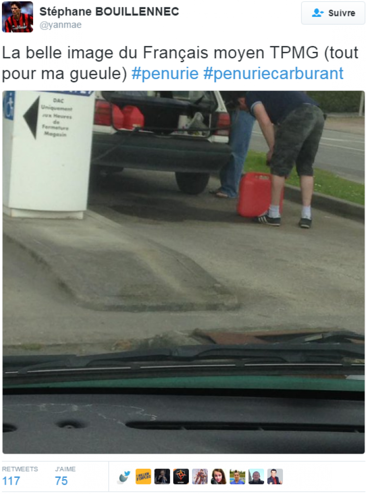 Illustration de l'article : Quand les twittos s&rsquo;attaquent &agrave; la p&eacute;nurie de carburant&hellip; 22 Tweets !