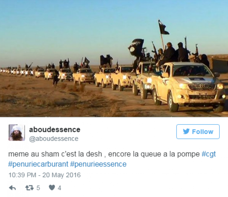 Illustration de l'article : Quand les twittos s&rsquo;attaquent &agrave; la p&eacute;nurie de carburant&hellip; 22 Tweets !