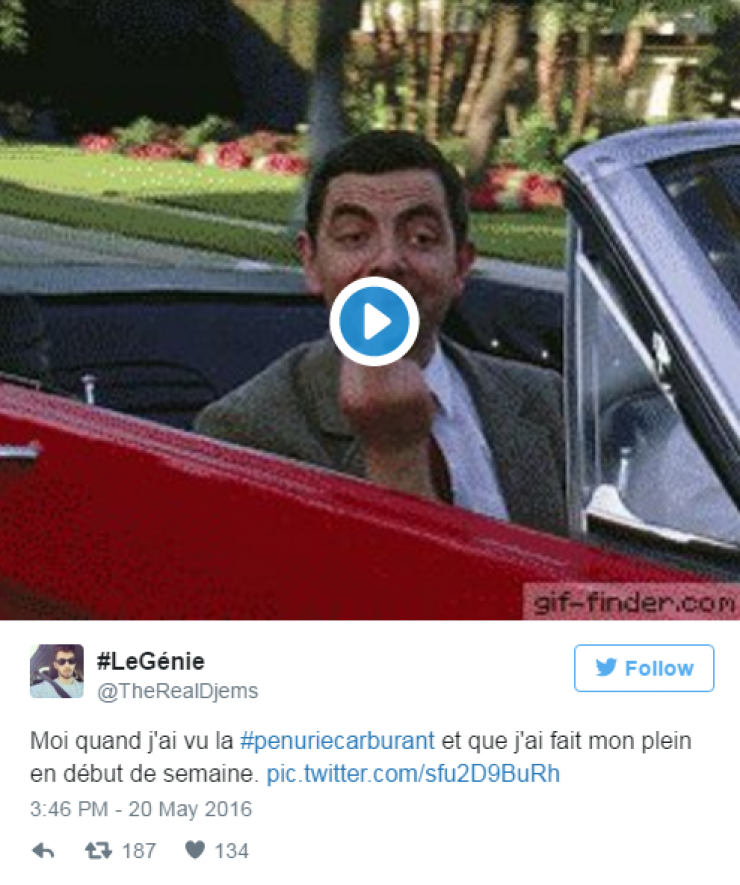 Illustration de l'article : Quand les twittos s&rsquo;attaquent &agrave; la p&eacute;nurie de carburant&hellip; 22 Tweets !