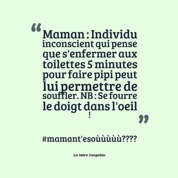 Illustration de l'article : Les "petits" tracas des mamans en 19 répliques aussi vraies qu'hilarantes !