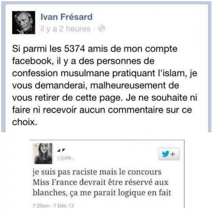 Illustration de l'article : Les racistes se sentent-ils plus libres sur internet ? On se le demande en lisant ces 15 statuts !  Ne faut-il pas punir les auteurs ?