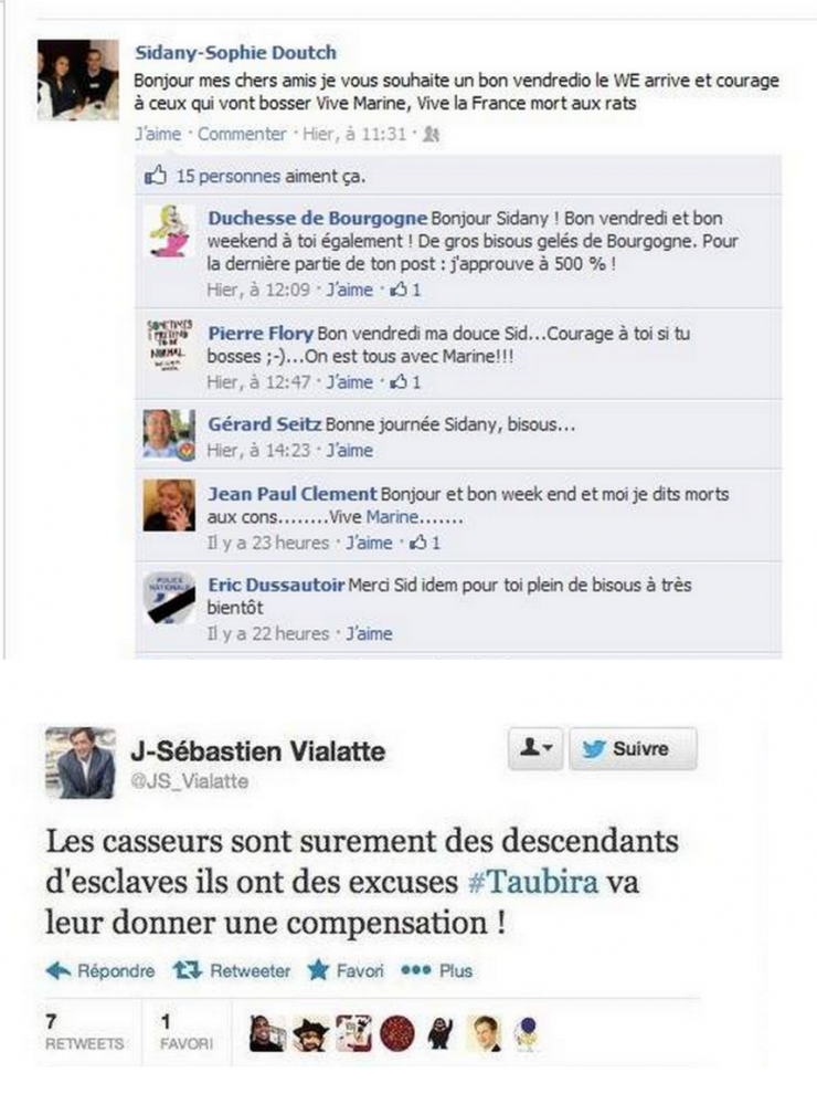 Illustration de l'article : Les racistes se sentent-ils plus libres sur internet ? On se le demande en lisant ces 15 statuts !  Ne faut-il pas punir les auteurs ?