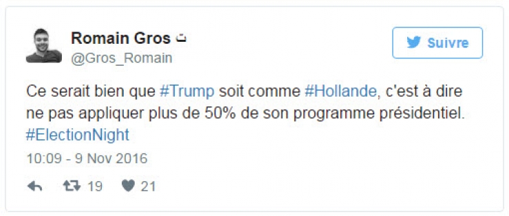 Illustration de l'article : Êtes-vous d'accord avec ces 22 réactions suite à la victoire de Donald Trump ? Pour ou contre ?