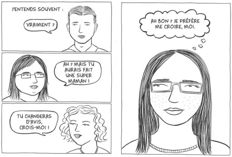 Illustration de l'article : NON, ce n'est pas anormal ou honteux de ne pas vouloir d'enfants ! Cette illustratrice va vous le prouver !