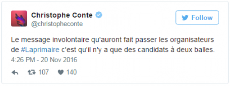 Illustration de l'article : Les 15 tweets les plus hilarants autour de la primaire de la droite!