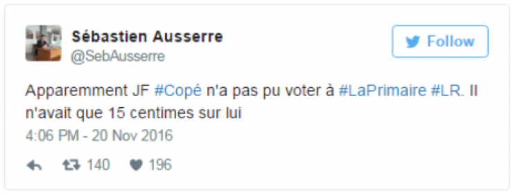 Illustration de l'article : Les 15 tweets les plus hilarants autour de la primaire de la droite!
