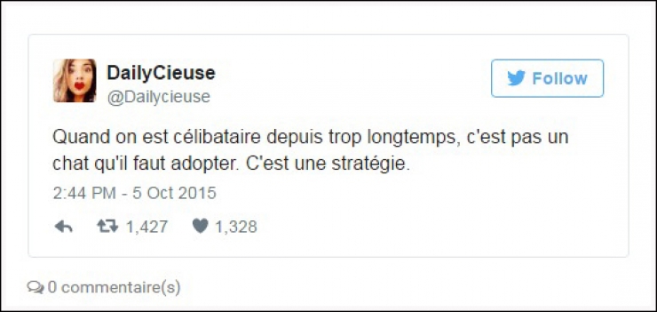 Illustration de l'article : Vive la vie de célibataire... ou pas ! Voici les 12 meilleurs tweets sur le sujet.