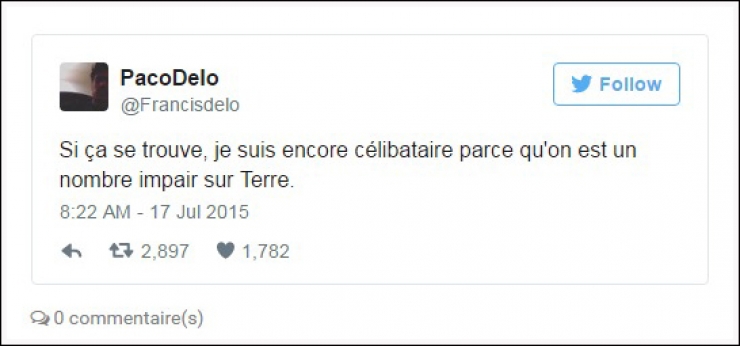 Illustration de l'article : Vive la vie de célibataire... ou pas ! Voici les 12 meilleurs tweets sur le sujet.