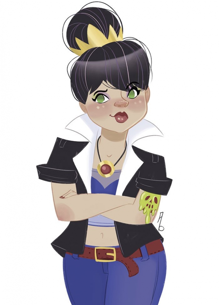 Illustration de l'article : A quoi ressembleraient les princesses Disney si elles étaient rondes ?