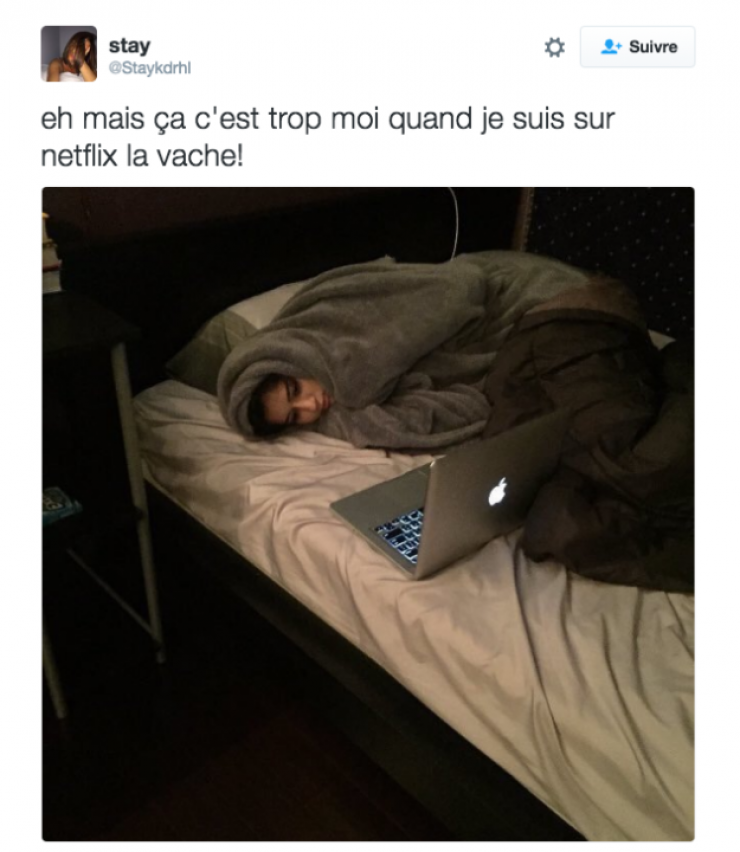 Illustration de l'article : 11 tweets qui parleront forcément aux accros des séries sur Netflix !