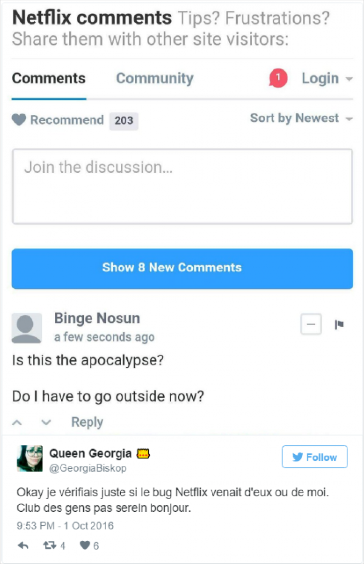 Illustration de l'article : 11 tweets qui parleront forcément aux accros des séries sur Netflix !