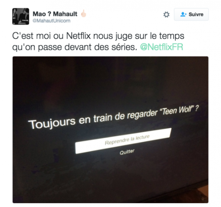 Illustration de l'article : 11 tweets qui parleront forcément aux accros des séries sur Netflix !