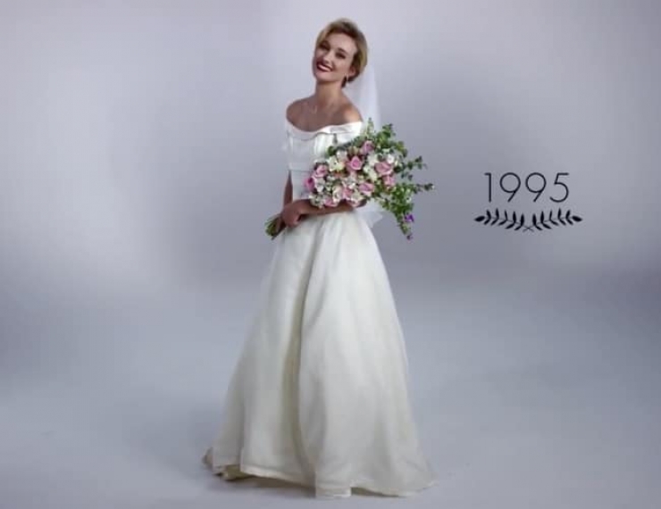 Illustration de l'article : L'&eacute;volution des robes de mari&eacute;es ces 100 derni&egrave;res ann&eacute;es...