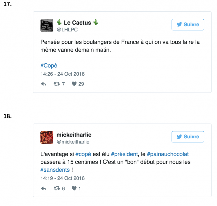 Illustration de l'article : 22 réactions des plus drôles concernant Jean-François Copé qui pense qu'un pain au chocolat coûte 15 centimes en 2016.